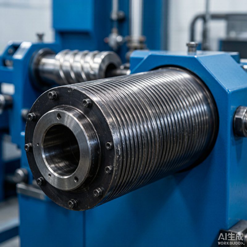 Tungsten Plated Corrugating Roll